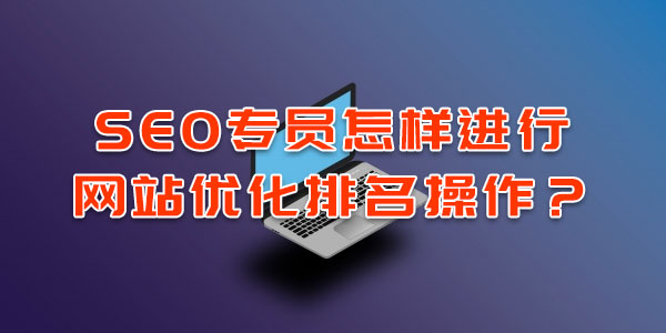 SEO专员怎样进行网站优化排名操作？