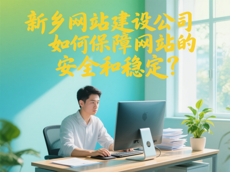 新乡网站建设公司如何保障网站的安全和稳定？
